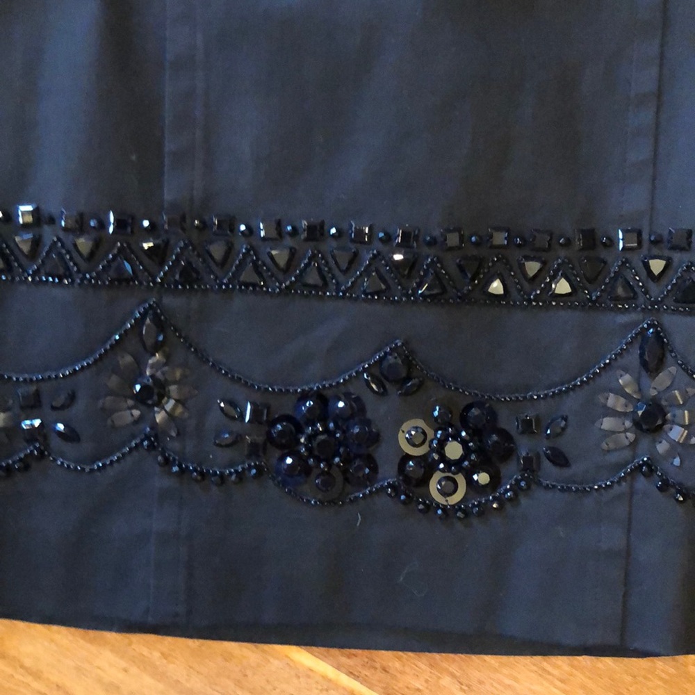 Blue marine black skirt - Picture 2 of 5